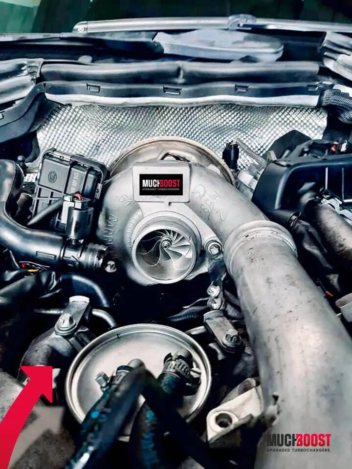 MUCHBOOST - TURBOCOMPRESSORE UPGRADE OM642 3.0CDI MERCEDES C-CLASS / E-CLASS / G-CLASS / M-CLASS / R-CLASS - 350/320/280 CDI JEEP CHEROKEE