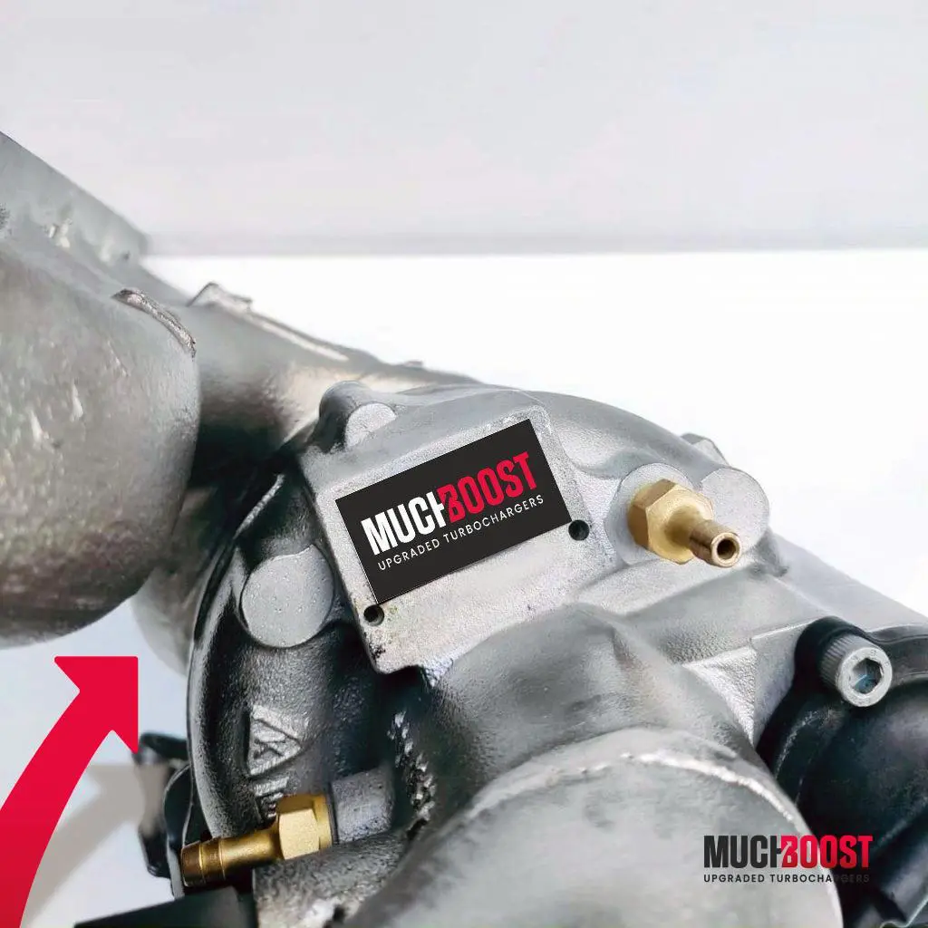 MUCHBOOST - TURBOCOMPRESSORE UPGRADE RCN 2P25 FORD FOCUS II ST / VOLVO C30 T5