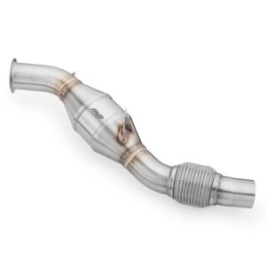 RM MOTORS - DOWNPIPE BMW E81 E87 E82 E88 116d 118d 120d 123d N47 + CATALIZZATORE
