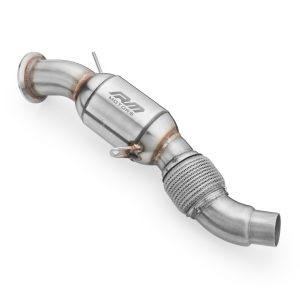 RM MOTORS - DOWNPIPE BMW E90 E91 E92 E93 325d 330d 330xd M57N2 + SILENZIATORE
