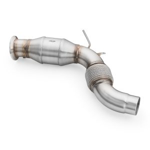 RM MOTORS - DOWNPIPE BMW E90 E91 E92 E93 325d 330d/xd N57 + SILENZIATORE