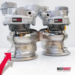 MUCHBOOST - TURBOCOMPRESSORE UPGRADE 2.9TFSI AUDI RS4 B9 / RS5 F5 / PORSCHE PANAMERA 2.9II