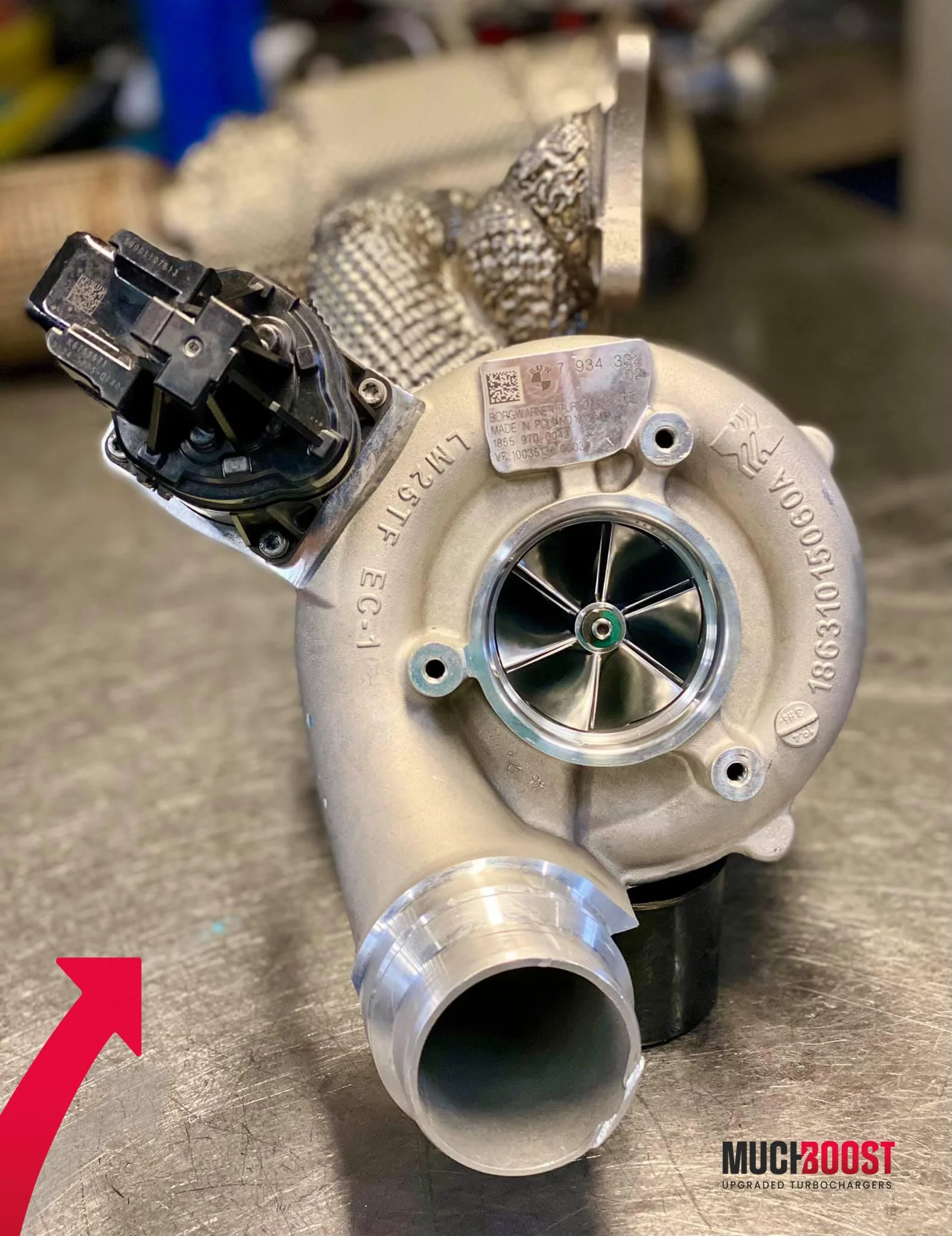 MUCHBOOST - TURBOCOMPRESSORE UPGRADE Z4 M440I G29 B58 TOYOTA SUPRA A90 3.0T