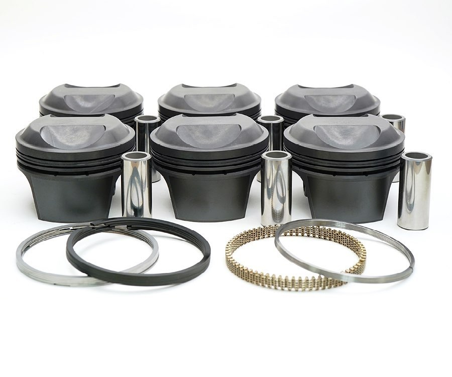 BAR-TEK MAHLE FORGED PISTON SET SUITABLE FOR BMW B58B30 x40i