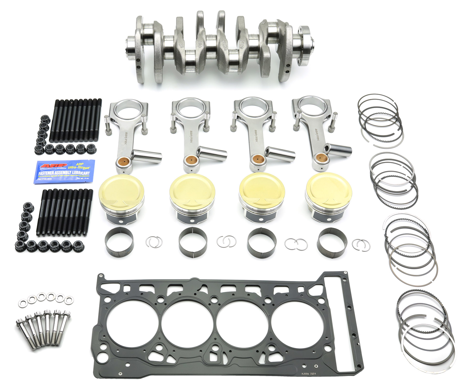BAR-TEK ULTIMATE HIGH BOOST STROKER KIT 1.8L TSI EA888