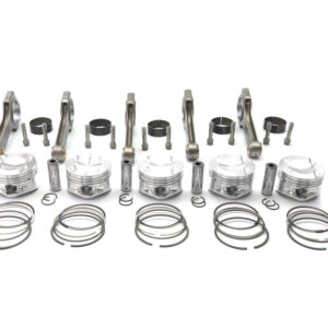 BAR-TEK FORGED PISTONS & STEEL CONNECTING ROD SET FORD FOCUS RS MK2 2.5L 20V