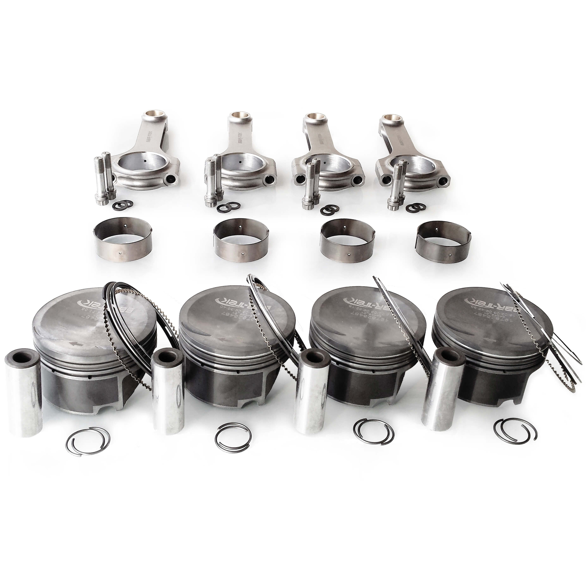 BAR-TEK FORGED PISTONS & STEEL CONNECTING ROD SET 1.8L TSI EA888