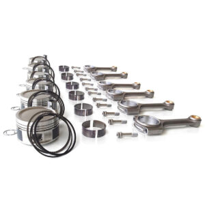 BAR-TEK TURBO FORGED PISTONS & STEEL CONNECTING ROD SET VR6