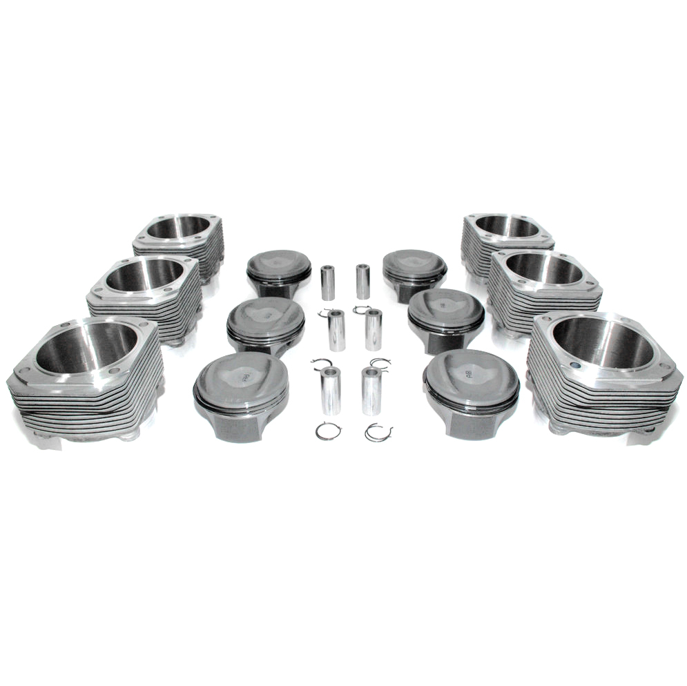 BAR-TEK HIGH PERFORMANCE PISTONS KIT MAHLE PORSCHE 911 CARRERA 3.2L to 3.4L(1984-1989)