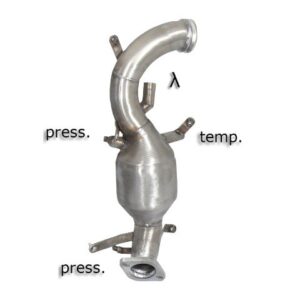 RAGAZZON - DOWNPIPE KAT + ELIMINAZIONE FAP ALFA ROMEO 159 2.0JTDm e Fiat Bravo198 2.0 16V (121kW)