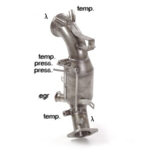 RAGAZZON - DOWNPIPE KAT + ELIMINAZIONE FAP - Alfa Romeo Giulia 952 2.2TD Q4 Veloce (154kW) e  Stelvio(949) 2.2 Turbo Diesel Q4 (132/154kW)
