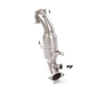 RAGAZZON - DOWNPIPE KAT - Alfa Romeo Giulia 952 2.0 TURBO (147kW) e 2.0 Turbo Q4 Veloce (206kW) e Stelvio 2.0 Turbo Q4 (147/206kW)
