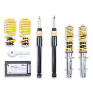 KW SUSPENSION -  15210005 KW V2 INOX ASSETTO REGOLABILE AUDI A3 8L / TT 8N / SEAT LEON 1M / VW GOLF MK4 / NEW BEETLE