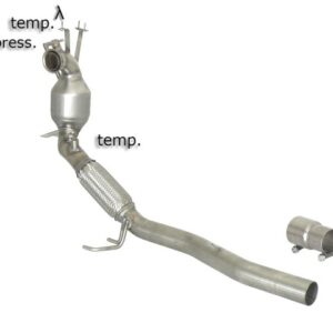 RAGAZZON - DOWNPIPE KAT + ELIMINAZIONE FAP - AUDI A3 8P/ VW Golf 6/ Passat B6-B7