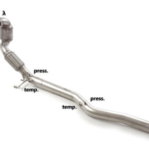 RAGAZZON - DOWNPIPE KAT + ELIMINAZIONE FILTRO OPF/GPF - AUDI A3/S3 8Y,Cupra Ateca/Formentor e VW Golf 8/.5 e Tiguan AD