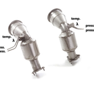 RAGAZZON - DOWNPIPE SKAT + ELIMINAZIONE FAP - AUDI RS4 F4 B9 – 2.9TFSI QUATTRO (331kW) 2019>