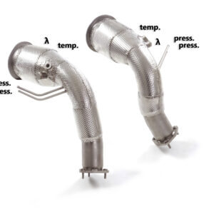 RAGAZZON - DOWNPIPE KAT + ELIMINAZIONE FAP - AUDI RS6 F2 C8 – 4.0TFSI (441kW) 2020>