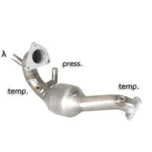 RAGAZZON - DOWNPIPE KAT + ELIMINAZIONE FAP - AUDI A4 B8/A5 8T - 2.7TDi (140kW), 3.0TDi (176kW) e Q5 8R 3.0TDi (176Kw)