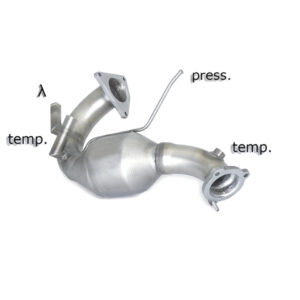 RAGAZZON - DOWNPIPE KAT + ELIMINAZIONE FAP - AUDI A4 B8/A5 8T/A6 C7/A7 4G8/Q5 8R - 3.0TDi V6 QUATTRO (180kW);