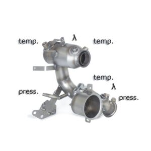 RAGAZZON - DOWNPIPE KAT + ELIMINAZIONE FAP - AUDI A3 8V, Seat Leon Mk3 5F e VW Golf Mk7