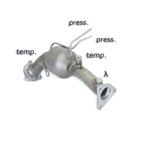 RAGAZZON - DOWNPIPE KAT + ELIMINAZIONE FAP - AUDI Q5 8R - QUATTRO 2.0TDi (125kW) 2008>2012