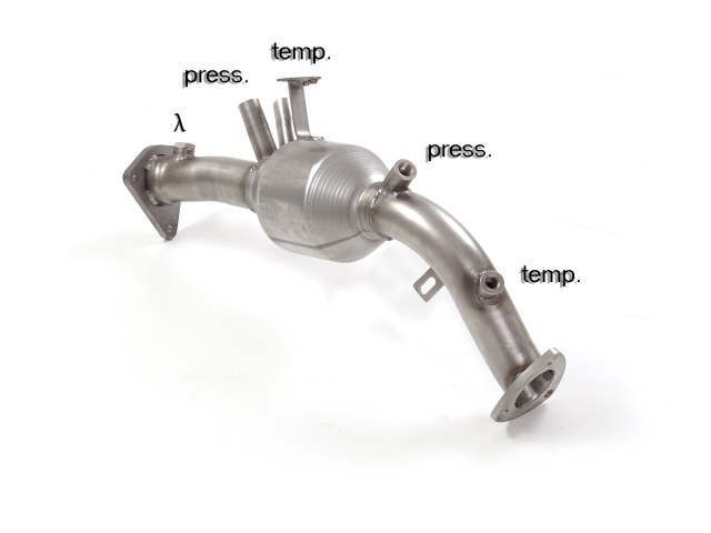 RAGAZZON - DOWNPIPE KAT + ELIMINAZIONE FAP - AUDI A4 8K-B8/AUDI A5 8T 2.0TDi
