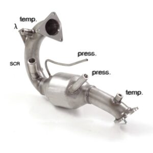 RAGAZZON - DOWNPIPE SKAT + ELIMINAZIONE FAP AUDI Q5 8R QUATTRO 3.0TDi V6 (190kW) e PORSCHE MACAN Mk1 S 3.0TDi (184/190kW)