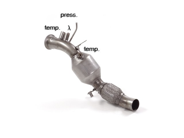 RAGAZZON - DOWNPIPE KAT + ELIMINAZIONE FAP - BMW Serie 1 F20-F21 e Serie 3 F30-F31-F34-F35