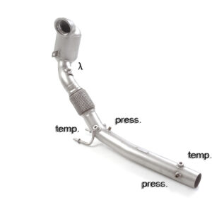 RAGAZZON - DOWNPIPE KAT + ELIMINAZIONE FILTRO OPF/GPF - AUDI A1 GB - 40TFSI (147kW) 2018>2020