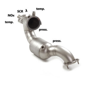 RAGAZZON - DOWNPIPE KAT + ELIMINAZIONE FAP - AUDI A4 F4-B9 - 45TDi QUATTRO (170kW) 2019>12/2019