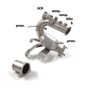 RAGAZZON - DOWNPIPE KAT + ELIMINAZIONE FAP - AUDI A4 F4-B9 - 2.0TDi (140kW) 2015>08/2018