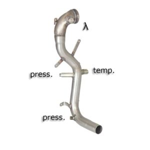 RAGAZZON - DOWNPIPE SKAT + ELIMINAZIONE FAP - MITO 955, Fiat Grande Punto + EVO, 500 e Panda Mk2/Mk3