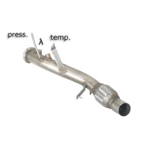 RAGAZZON - DOWNPIPE SKAT + ELIMINAZIONE FAP - BMW SERIE 1 E81-E82-E87-E88 e Serie 3 E90-E91