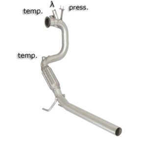 RAGAZZON - DOWNPIPE SKAT + ELIMINAZIONE FAP - AUDI A1 8X - 2.0TDi DPF (105kW) e Seat Ibiza Mk4 2.0TDi (105kW)