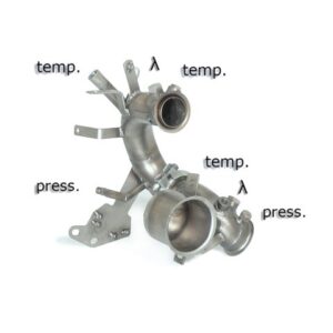 RAGAZZON - DOWNPIPE SKAT + ELIMINAZIONE FAP - AUDI A3 8V, Seat Leon Mk3 e VW Golf Mk7