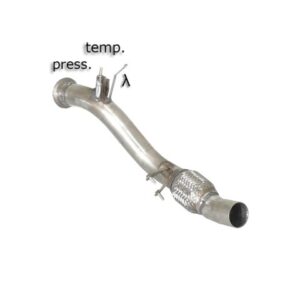 RAGAZZON - DOWNPIPE SKAT + ELIMINAZIONE FAP - BMW SERIE 1 E81-E82-E87-E88 120d (130kW)