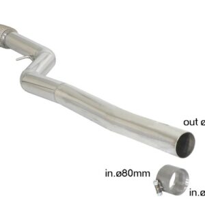 RAGAZZON - CENTRALE NON SILENZIATO - BMW SERIE 1 – F20-F21 M135i xDrive (235kW - N55)