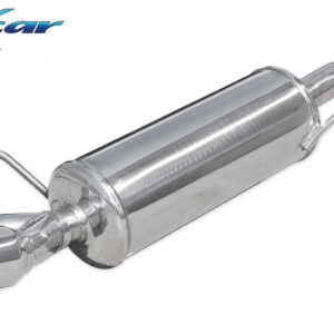INOX CAR -  POSTERIORE CON USCITA 2 X DIAM. 80 RACING ALFA ROMEO MITO 1.4 TB QUADRIFOGLIO VERDE (170CV) 2009