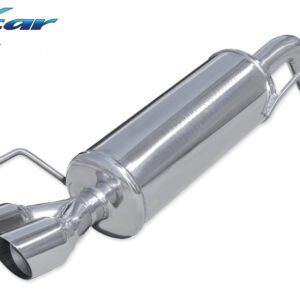 INOX CAR - POSTERIORE CON USCITA 2X DIAM.80 RACING ALFA ROMEO MITO 1.6 JTDM (120CV) 2008 (DIAM. 55)