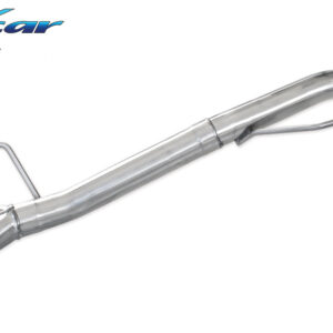 INOX CAR - POSTERIORE SENZA SILENZIATORE CON USCITA 2X DIAM.80 RACING ABARTH GRANDE PUNTO 1.4 T-JET (155CV) 2007 - MAGGIORATO