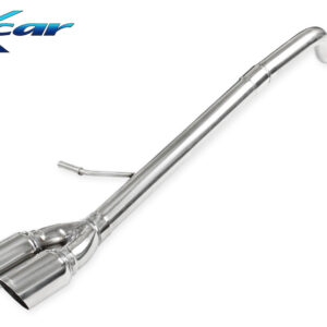INOX CAR - POSTERIORE SENZA SILENZIATORE CON USCITA 2 X DIAM. 70 RACING AUDI A1 GB 30TFSI 1.0T (110CV-116CV) SPORTBACK 2018
