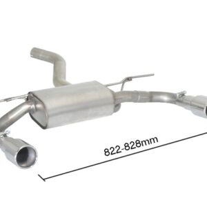 RAGAZZON - TERMINALE - BMW SERIE 3 F30-F31 325D (165kW - B47) e Serie 4 F32 425D (165kW - B47)