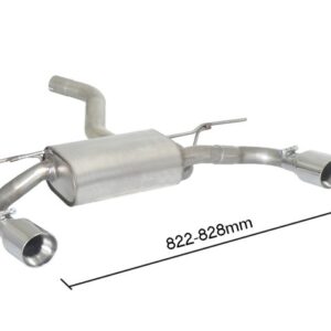 RAGAZZON - TERMINALE - BMW SERIE 3 F30-F31 325D (165kW - B47) e Serie 4 F32 425D (165kW - B47)