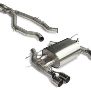 RAGAZZON - CENTRALE NON SILENZIATO + TERMINALE - BMW M3 F80 3.0 (317/331kW)e M4 F82 3.0 (317/331kW)