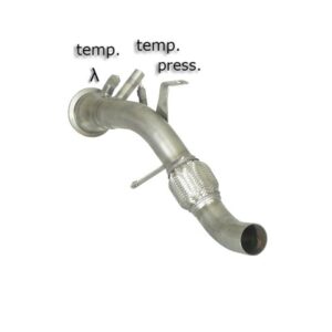 RAGAZZON - DOWNPIPE SKAT + ELIMINAZIONE FAP- BMW Serie 3 E90-E91-E92 335D Bi-Turbo (210kW) e X5 E70/X6 E71 35d xDrive (210kW)
