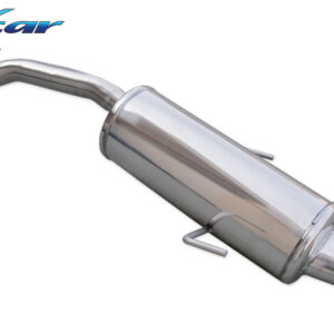 INOX CAR - POSTERIORE CON USCITA SINGOLA OVALE ALFA ROMEO 156 1.6 TS (120CV)