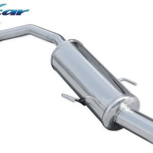 INOX CAR - POSTERIORE CON USCITA SINGOLA DIAM. 80 ALFA ROMEO 156 1.6 TS (120CV)