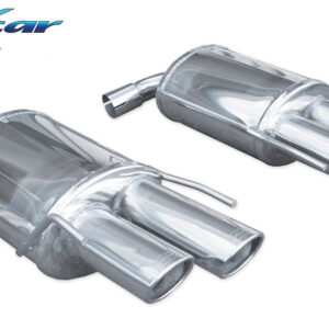 INOX CAR - POSTERIORE CON USCITA DOPPIA OVALE ALFA ROMEO BRERA 1750 TBI (200CV) 2010