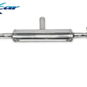 INOX CAR - POSTERIORE CON USCITA DIAM. 100 X-RACE DX+SX ALFA ROMEO GIULIETTA 1750 TBI (241CV) QUADRIFOGLIO VERDE 2014