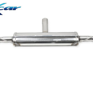 INOX CAR - POSTERIORE CON USCITA DIAM. 110 X-RACE DX+SX ALFA ROMEO GIULIETTA 1750 TBI (241CV) QUADRIFOGLIO VERDE 2014